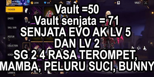 Gambar Product #4 FREE FIRE ACCOUNT AS PER IMAGE