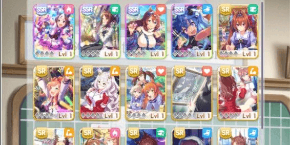 Gambar Product Uma Musume Global Starter Fine Motion  + Super Creek + 2 SSR