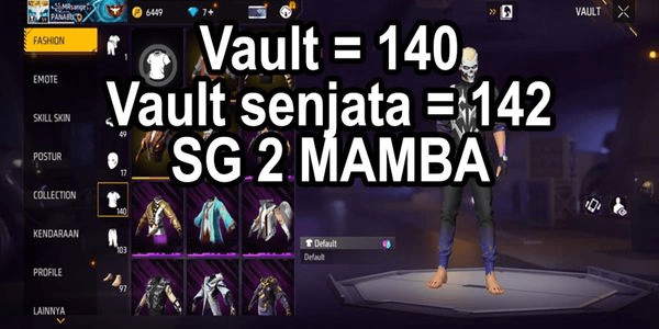 Gambar Product #1 FREEFIRE ACCOUNT AS PER IMAGE