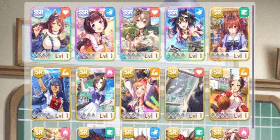 Gambar Product Uma Musume Global Starter Kitasan LB1 + SC LB1 + 2 SSR LB1