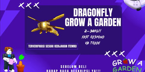 Gambar Product Dragonfly Pet | Grow A Garden | RBL