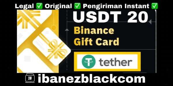 Gambar Product Binance Gift Card USDT $20