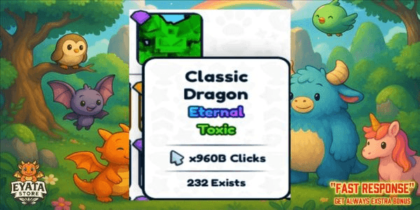 Gambar Product The Best Toxic Eternal Pet [Check Description] - Rebirth Champions: Ultimate