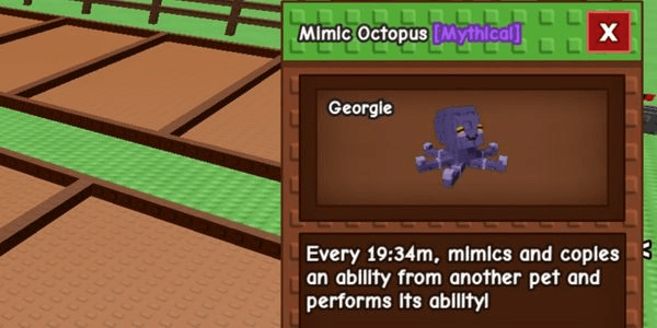 Gambar Product Mimic Octopus | Grow a Garden