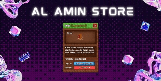 Gambar Product TITAN SNAIL PETS - Grow A Garden !