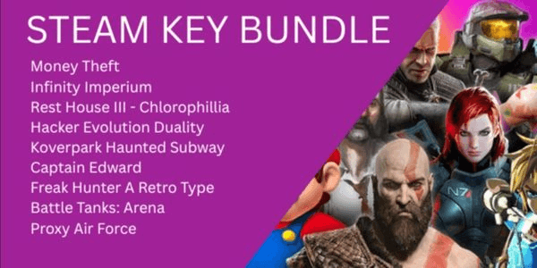 Gambar Product Premium Steam Bundle