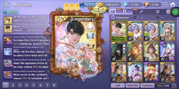 Gambar Product [Legend]PhraMani(SE) [Legend]Hoon [Leg-Cos]Nike [Legend]Hilda [Evo]PrestigeDeath [Evo]Crow [Cos]Kimoon