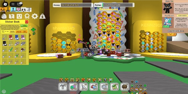 Gambar Product ACCOUNT BEE SWARM RED HIVE HIGH TO END GAME/APPROACHING END GAME