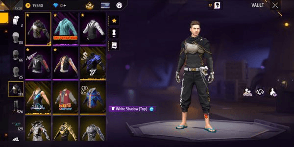 Gambar Product AKUN FF MURAH 40K VAULT BANYAK SKIN SENJATA BANYAK 40000