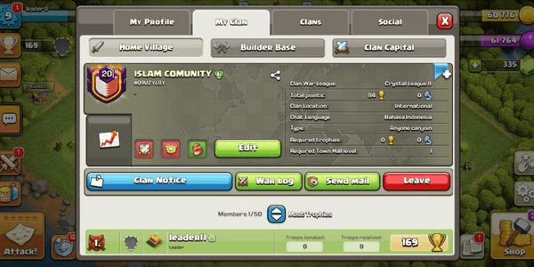 Gambar Product CLAN LVL 20 | ISLAM COMMUNITY | CH 9 | Crystal II