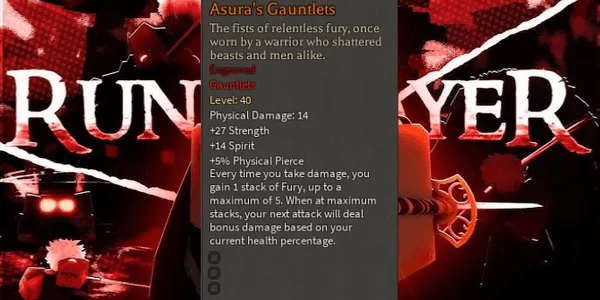 Asura Gauntlets (3 Rune Slot) - Rune Slayer RBL