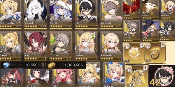 Gambar Product GLOBAL | LostSword lv42 Meta SSR Golden Account