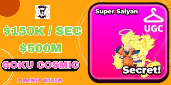 Gambar Product Cosmic Super Saiyan - Steal Anime!