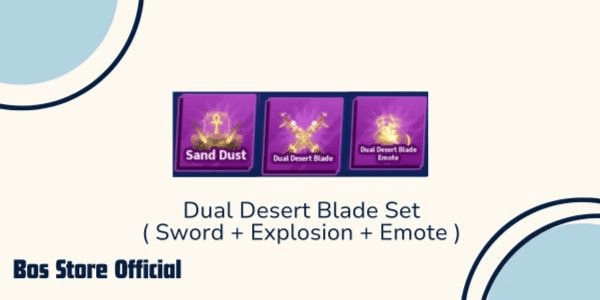 Gambar Product Dual Desert Blade set