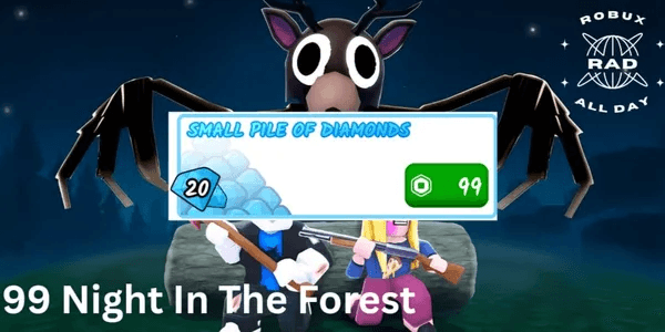 Small Pile Of Diamonds - 99 Nights In The Forest