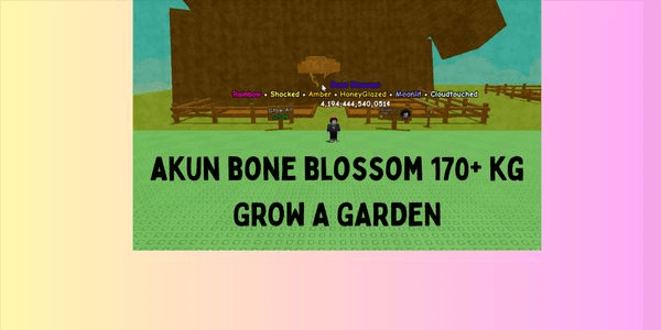 Gambar Product AKUN BONE BLOSSOM 170KG - GROW A GARDEN