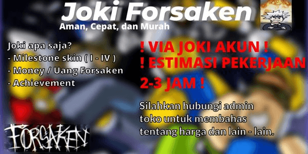 Gambar Product 1000 Forsaken Money