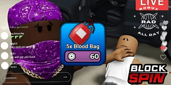 Gambar Product 5x Blood Bag - Blockspin