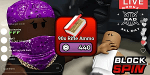 90x Rifle Ammo - Blockspin
