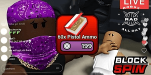 60x Pistol Ammo - Blockspin