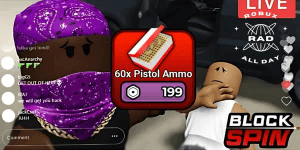 60x Pistol Ammo - Blockspin
