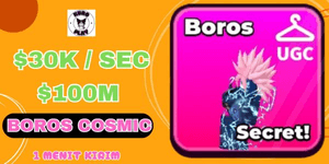 Cosmic Boros (Secret) - Steal Anime!