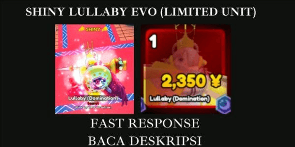 Gambar Product Shiny Lullaby Evo / Song Evo (GOOD STATS)