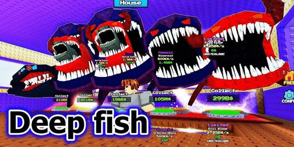 Gambar Product WORLD EATER [DEEP] I Steal A Fish!