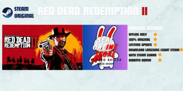 Gambar Product RED DEAD REDEMPTION 2 STEAM SHARING GUARD