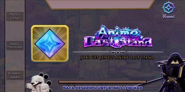 Gambar Product Joki Get 10.000 Jewels - Anime Last Stand