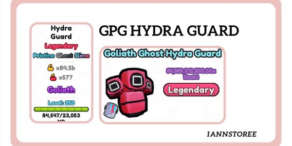 Gambar Product (x577 Squid Game Event) GPG Hydra Guard | Arm Wrestle Simulator