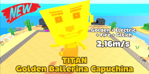2.16M/s Golden Ballerina