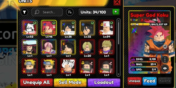 [3 ALLSTAR] Dark Wing Allstar - Super God Koku Goku (Allstar) - Uru Allstar - ASTD X - Allstar Tower Defense X