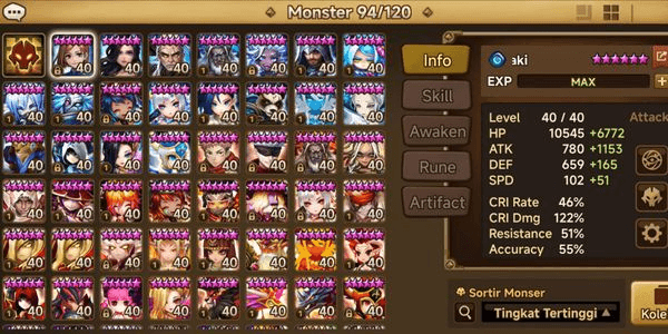 Gambar Product Asia Triple LD5 Akroma, Valantis and Lydia, LD4 Dark Robo, Halphas, Molly +71 NB5, 188 6Star Monster