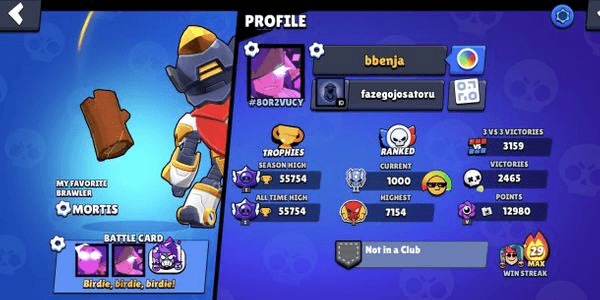 Gambar Product STRONG ACCOUNT 55k TROPHY |86 BRAWLERS|17 SUPERPOWER |16 HYPERCHARGED |1 MAX BRAWLERS |TOTAL SKIN 175