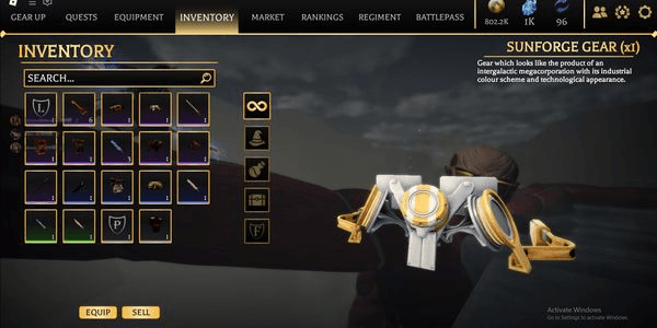 Gambar Product AOTR ACCOUNT PLAIN PRESTIGE 1 LVL 109