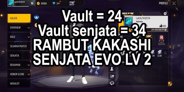 Gambar Product  #3 FREEFIRE ACCOUNT AS PER IMAGE