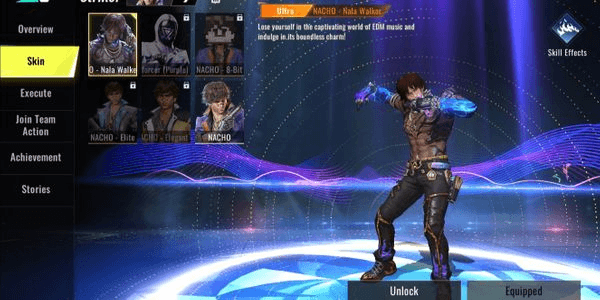 Gambar Product Akun Blood Strike Special [ Nacho - Nala Walker ]