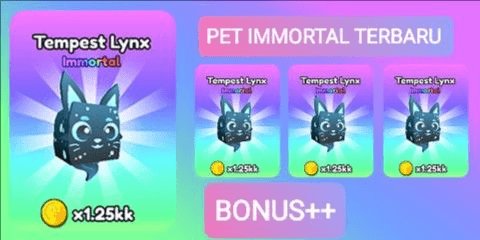 Gambar Product Climb and Jump Tower - Best Immortal Pet in the World Latest - Via trade - READ DESCRIPTION!