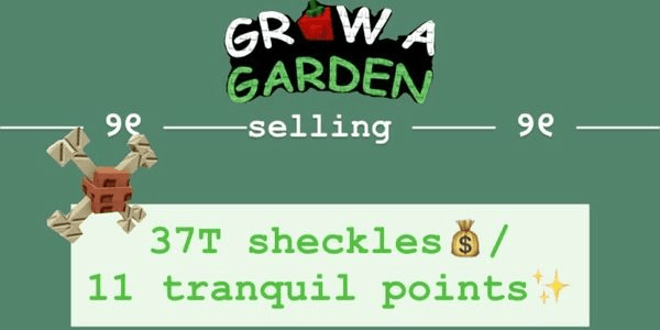 Gambar Product 37T sheckles Bone Blossom | 11 Zen Points Grow A Garden
