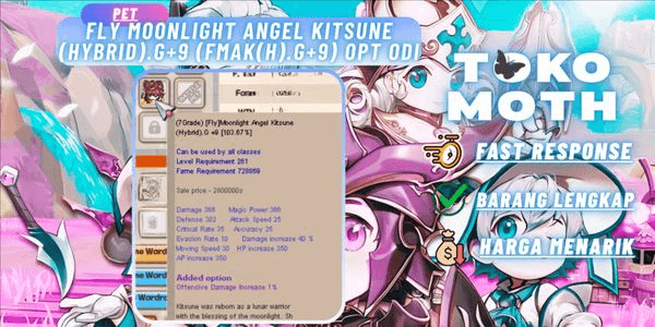 Gambar Product Fly Moonlight Angel kitsune (Hybrid).G+9 (FMAK(H).G+9) Opt ODI