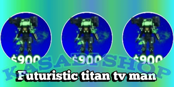 Gambar Product Futuristic Titan Tv Man-Toilet tower defense