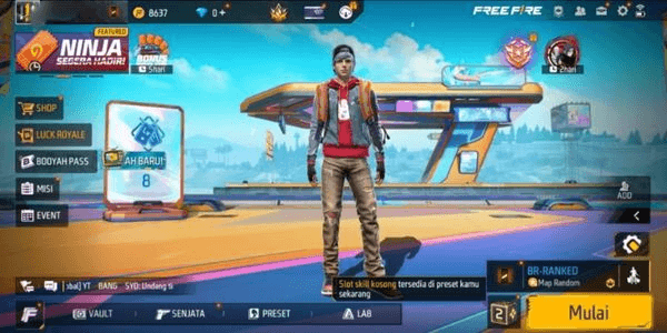 Gambar Product #E2 New Free Fire Account Level 5+ Plain