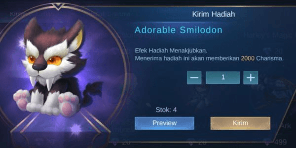 Gambar Product Adorable Smilodon