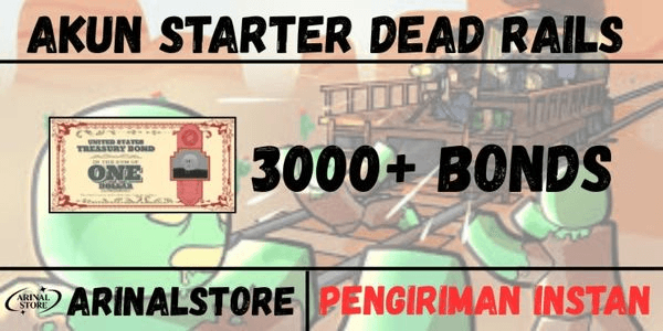 Gambar Product Akun Dead Rails - 3000+ Bonds