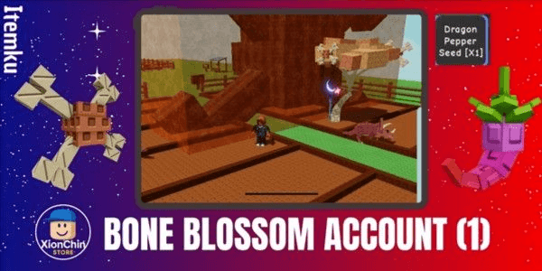 Gambar Product Bone Blossom Account - Grow A Garden