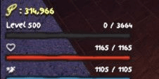 Gambar Product GPO Account - Lvl 500 + 4 legendary fruits + fruit bag + kraken armor