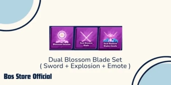 Dual Blossom Blade set