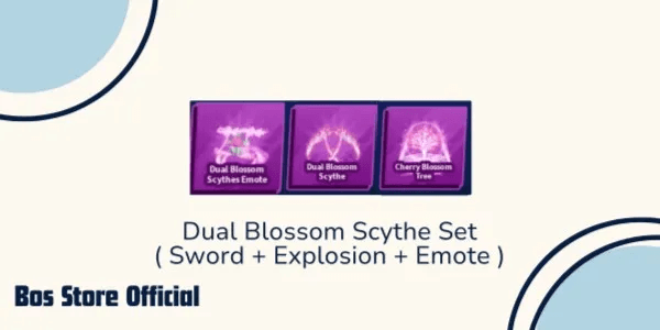 Dual Blossom Scythe set