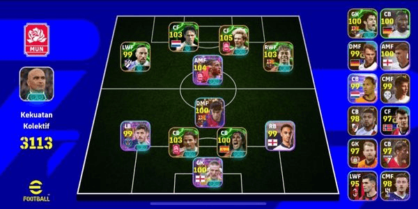 Gambar Product DUO PHENOMENAL FINISHING RUMME FT VAN BASTEN X EDGED CROSSING OLISE X ACCELERATION BURST YAMAL X PUYOL X BUYTEN MANAGER DB ROBERTO MARTINEZ
